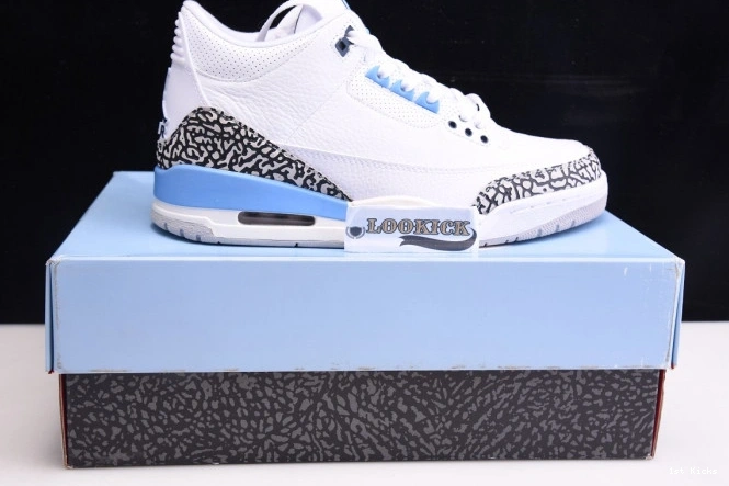 1st Kicks Jordan AllSeason 3 CT8532- 968 Air UNC 1104